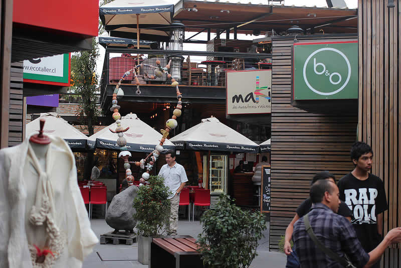 Patio-bellavista-chile-1 Viagem para Santiago do Chile